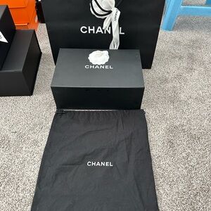CHANEL Black Dust Bag for small to medium bag